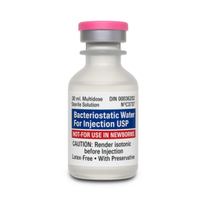 Pfizer Bacteriostatic Water 30ml Vial – Multi-Dose Use
