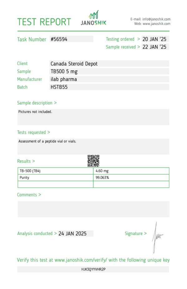 Test report