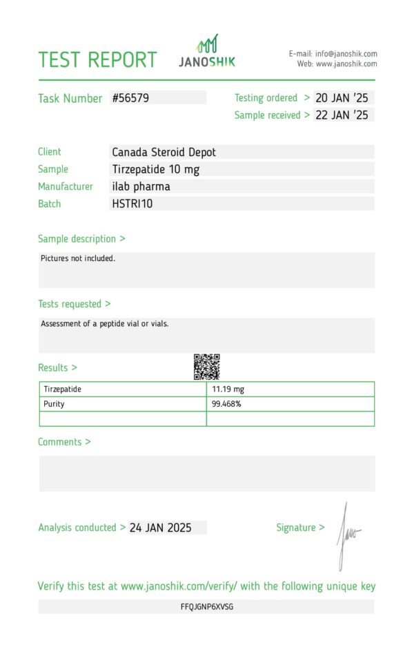Test report