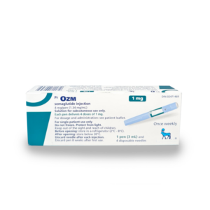 NOVO NORDISK – SEMAGLUTIDE PEN BLUE BOX 4MG