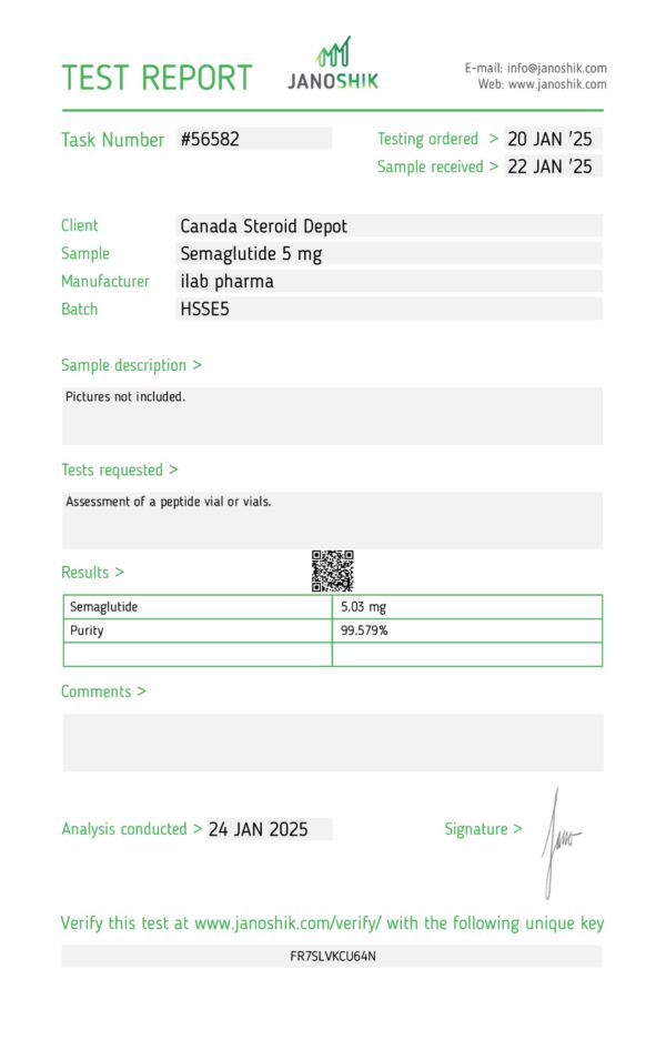 Test report