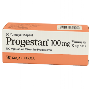 Progestan (Progesterone) 100mg X 30  – Turkey Pharma