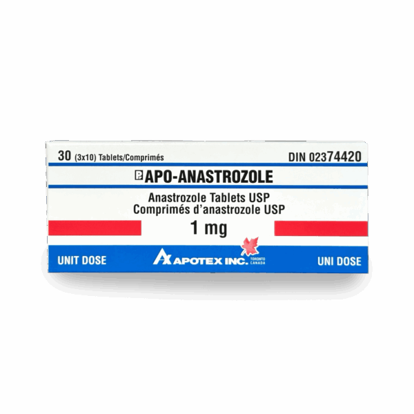 ANASTROZOLE (ARIMIDEX) 1MG X 30 | CANADA PHARMACEUTICAL GRADE