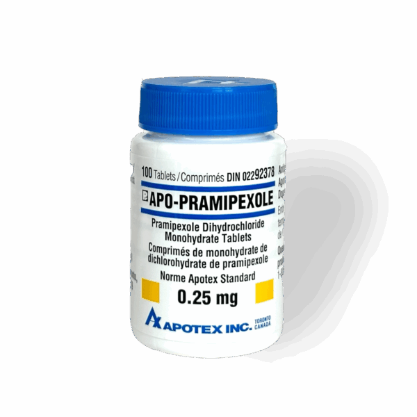 APO Pramipexole  .25mg x 100 [prolactin control]