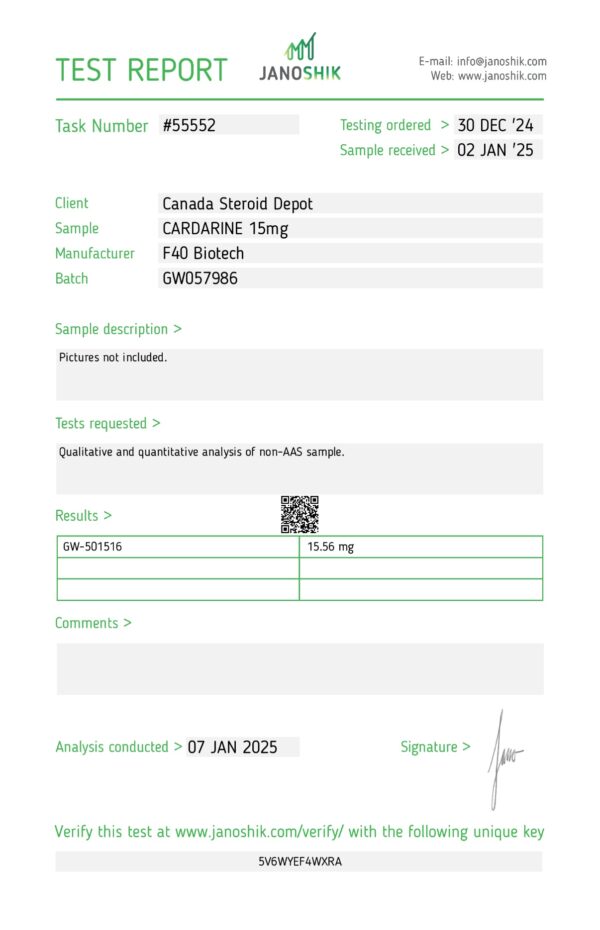 Test report
