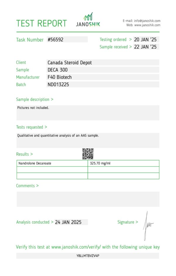 Test report