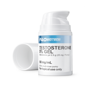 TESTOSTERONE GEL 5% – 1 pump 2.5g – 2 pumps 5g – 60 PUMPS [1500mg total testosterone in 30mL of gel] [Professionally compounded] – BRAND NEW