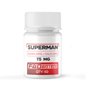 Superman 75mg [2 IN 1]  (55mg Viagra, 20mg Cialis) x 50 QTY (Qualitative and Quantitative Analysis, Second Image)
