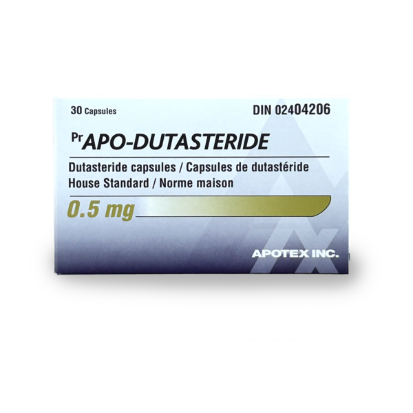 DUTASTERIDE 0.5MG x 30 – APOTEX | CANADA PHARMACEUTICAL GRADE