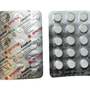 Anadrol 50mg  X 45 Tab – 3 x Blister packs – no box [Mass & Strength]