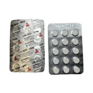 Lgd-4033 – 10mg X 45 Tab – 3 x Blister packs – no retail box [Strength] LIMITED STOCK