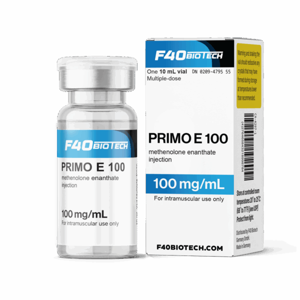 Methenolone enanthate Primobolan 100 - MCT - F-40 Biotech Injectables Germany (Qualitative and quantitative analysis second image) 10mL  100mg/mL
