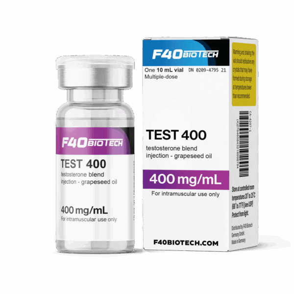 TEST 400 GRAPESEED Oil – F-40 Biotech Injectables Germany 10mL 400mg/mL