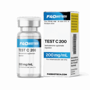 TEST C 200 – MCT – F-40 Biotech Injectables Germany 10mL  200mg/mL – price increase due to shortages in market (Qualitative and quantitative analysis second image)