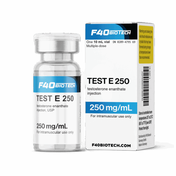 TEST E 250 - MCT - F-40 Biotech Injectables Germany (Qualitative and quantitative analysis second image) 10mL 250mg/mL