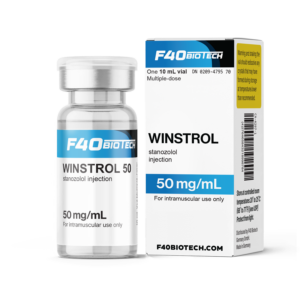WINSTROL 50 (STANOZOLOL) – F-40 Biotech Injectables Germany 10mL  50mg/mL (Qualitative and quantitative analysis second image)