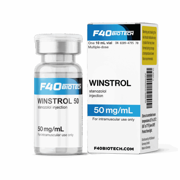 WINSTROL 50 (STANOZOLOL) – F-40 Biotech Injectables Germany 10mL  50mg/mL (Qualitative and quantitative analysis second image)