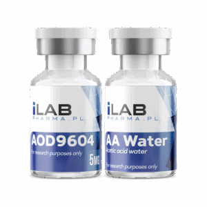 AOD9604 5mg + ACETIC ACID WATER – Targeted fat mobilizer (Qualitative and quantitative analysis second image)