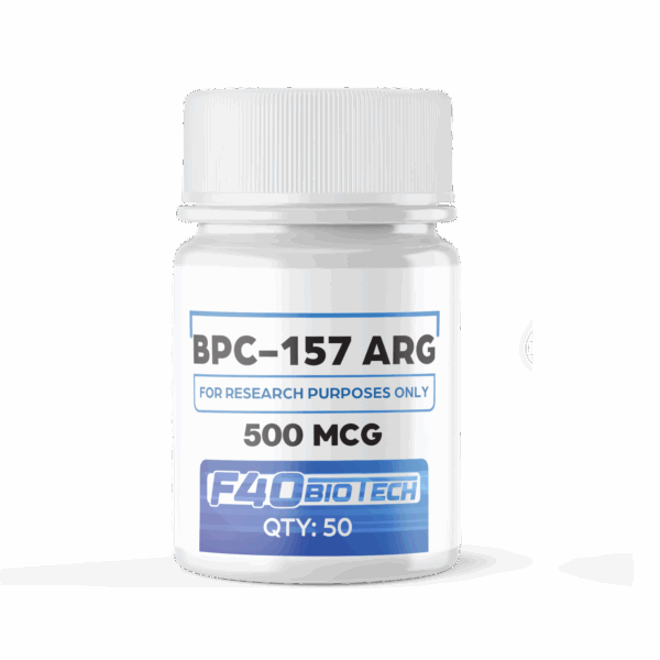 BPC-157 ARG - 500mcg x 50 Tablets (Certificate of Analysis, Second Image) - F40 Biotech Germany