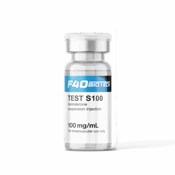 Test S100 100mg/mL (Testosterone Suspension) - F40 Biotech Injectables Germany [lab testing = 2nd Photo]