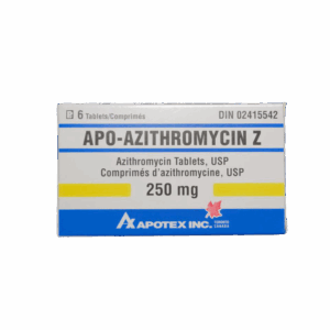 AZITHROMYCIN 250MG X 6 TABLETS
