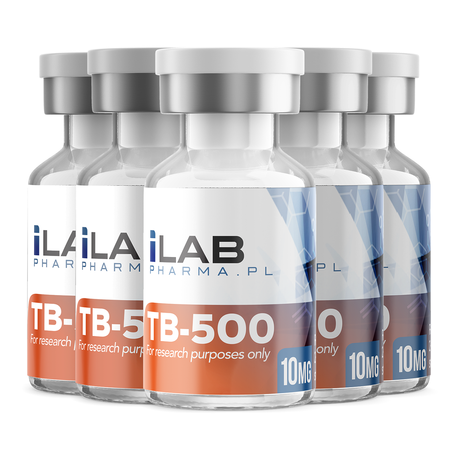 5 PACK - TB-500 10mg - Advanced healing + recovery (Certificate of Analysis, Second Image)
