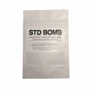 Std Bomb – Cefixime 400mg + Azithromycin 1000 mg (1 gram) – Broad spectrum atibiotic combo