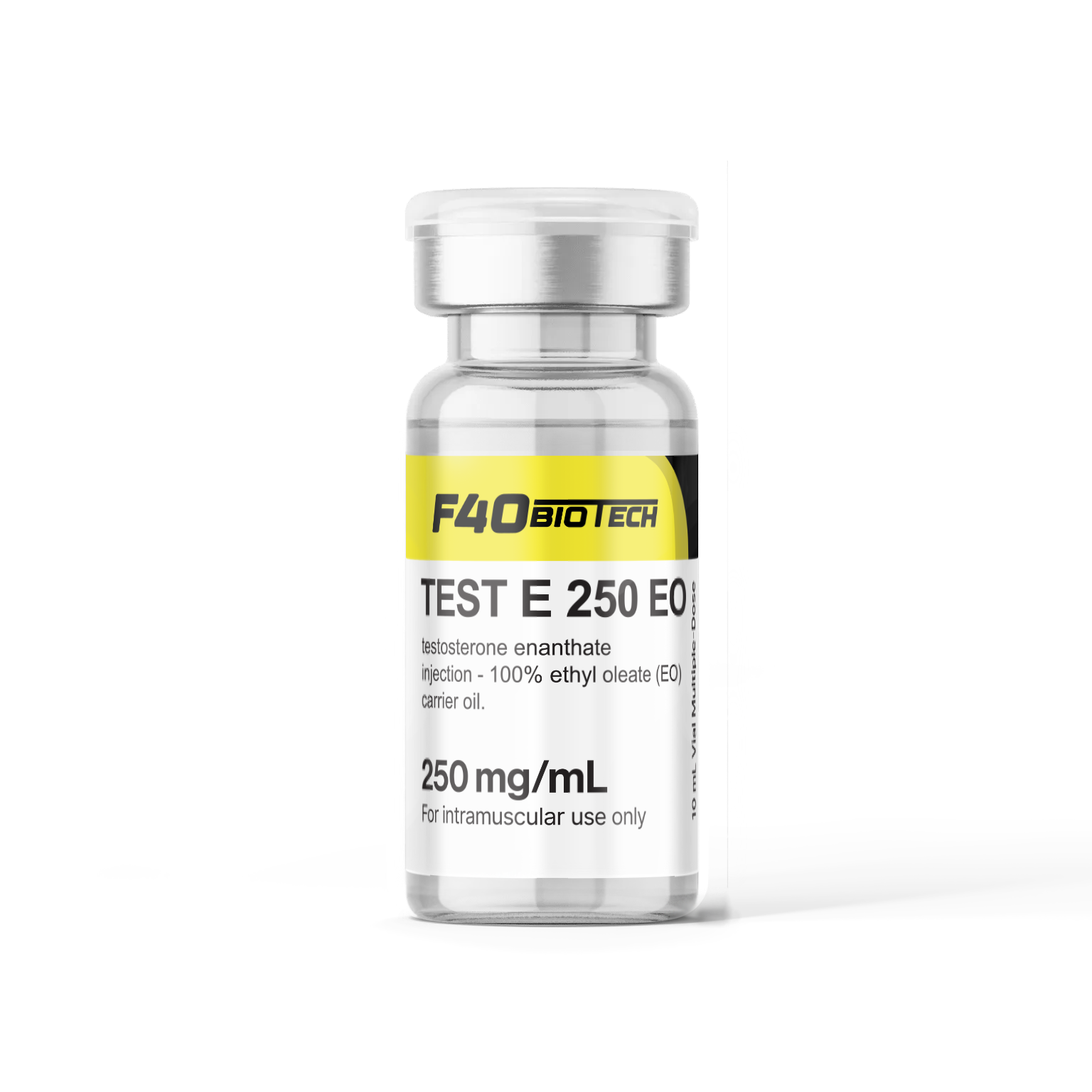 TEST E 250 - Carrier Oil: 100% ETHYL OLEATE – Double Filtered –SUPER THIN - NO PIP - F-40 Biotech