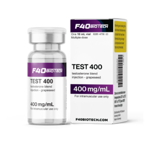 TEST 400 –  Carrier Oil: GRAPESEED  with E/O – Double Filtered – F-40 Biotech