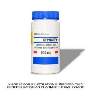 CEPHALEXIN 500MG X 100 – CANADIAN PHARMACEUTICAL GRADE ANTIBACTERIAL