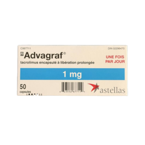 Tacrolimus 1mg X 50 (ADVAGRAF) | CANADIAN PHARMACEUTICAL GRADE