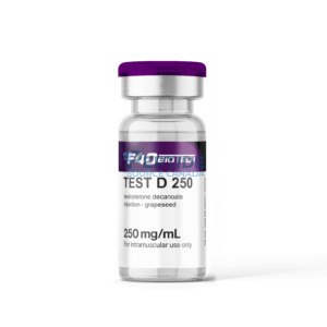 TEST D 250 –  Carrier Oil: GRAPESEED  with E/O – Double Filtered – F-40 Biotech