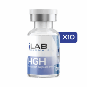 HGH Kit 150iu (15iu per vial) – iLAB Pharma wholesale 10 pack -LIMITED STOCK