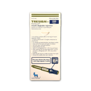 TRESIBA 3 x 3mL 200iu Insulin Pens | CANADIAN PHARMACEUTICAL GRADE