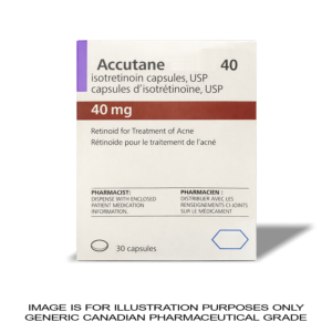 Accutane  40mg x 30 – Roche | CANADA PHARMACEUTICAL GRADE