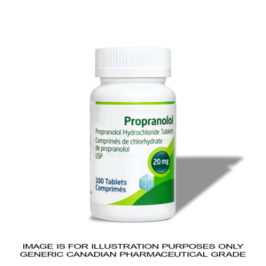 Propranolol 20mg 100 Tabs | CANADA PHARMACEUTICAL GRADE