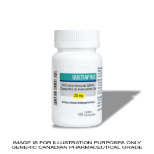 Quetiapine (seroquel) 25mg  x 100
