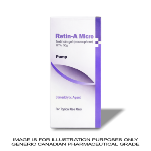 Retin-A Micro (Trentinoin gel) 0.1% 50g – CANADA PHARMACEUTICAL GRADE
