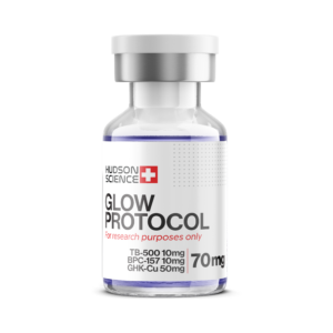 GLOW Protocol 70MG [10MG BPC157 – 50MG GHK-CU – 10MG TB-500] – Total skin renewal and healing ( Quantitative and qualitative analysis second image)