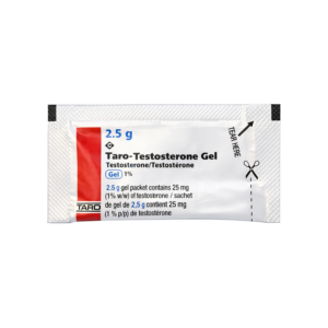 Taro Testosterone Gel 2.5g x 30 Sachet’s (1 month) | CANADIAN PHARMACEUTICAL GRADE [LIMITED STOCK]