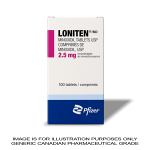 Minoxidil 2.5 mg x 100 Tablets – PFIZER