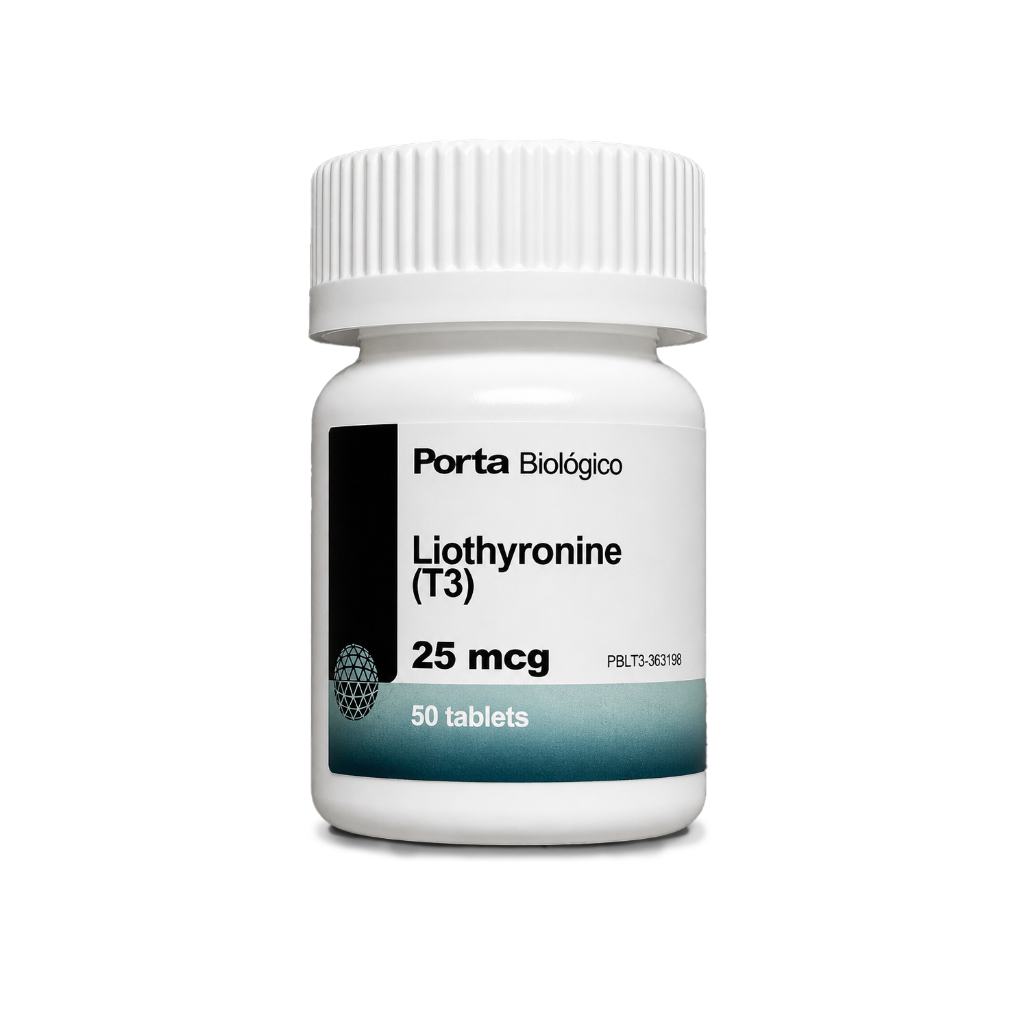 porta t3 T3 (Liothyronine) 25mcg - 50 Tablets - Porta