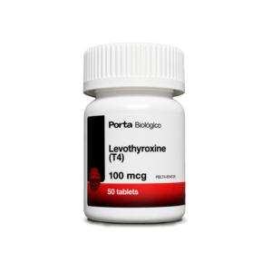 T4 Thyroxine (Thyronorm) 100mcg – 50 tablets – Porta