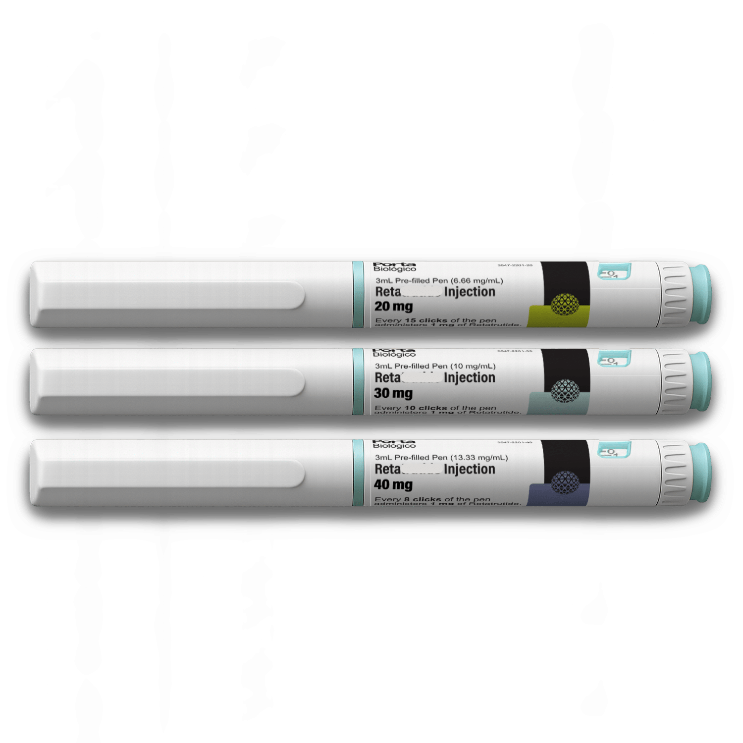 3 pen porta GLP-3 Reta Injection Pen | 20 mg - 30 mg - 40 mg | - Porta Biologico LIMITED STOCK
