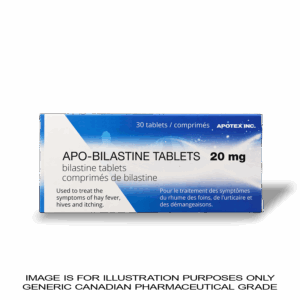 Bilastine Tablets 20mg x 30 | CANADIAN PHARMACEUTICAL GRADE [ALLERGY]