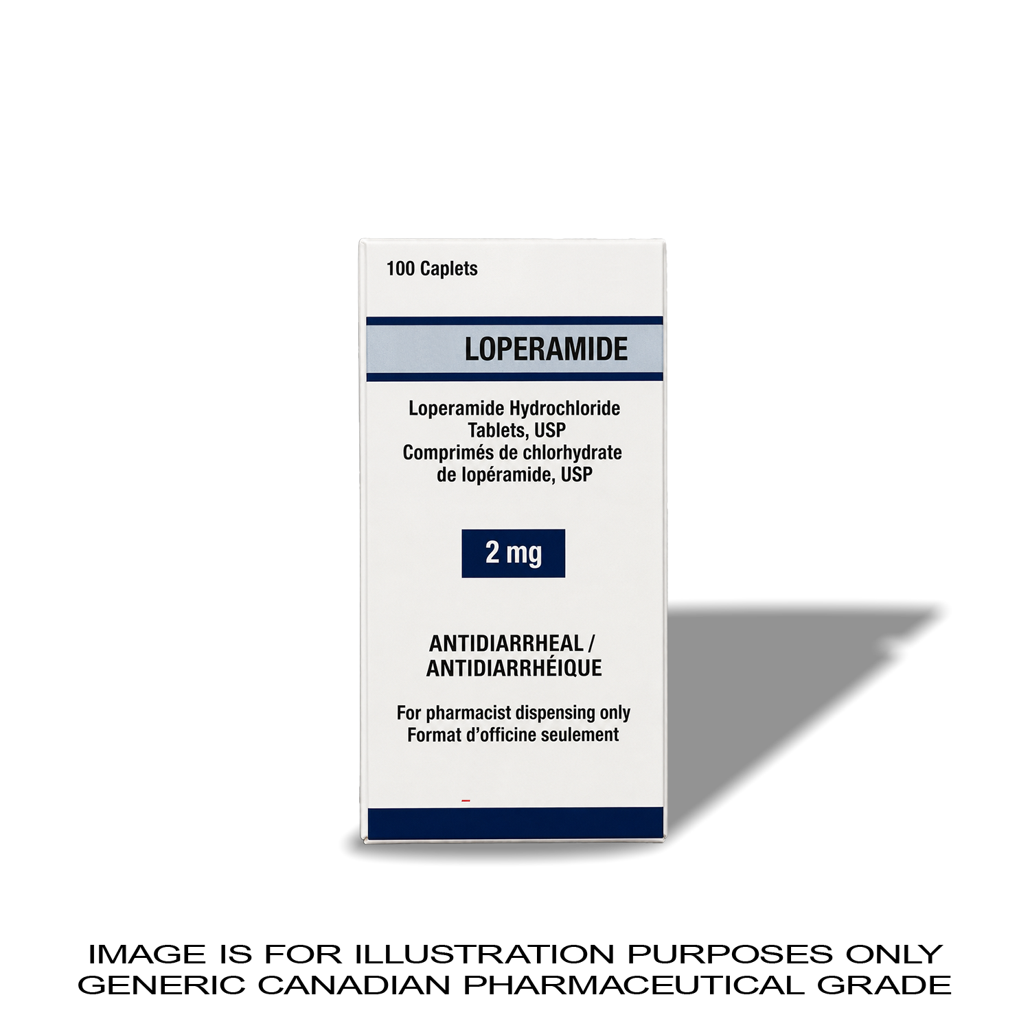LOPERMIDE 100 LOPERAMIDE - 2MG X 100 - ANTI DIARRHEA