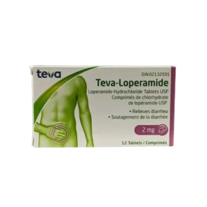 Teva-Loperamide 2mg  [Anti-Diarrhea]