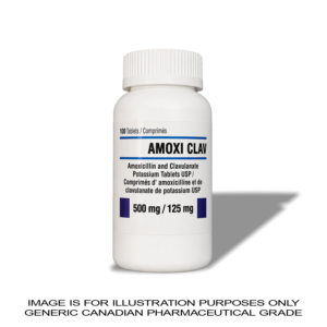 Amoxicillin-Clavilanate 500mg/125mg x 100 | CANADIAN PHARMACEUTICAL GRADE [ANTI-BIOTIC]