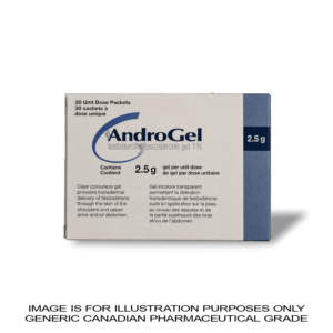 Testosterone Gel 2.5g  AndroGel – 30 Packets
