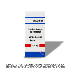 APO-CICLOPIROX -6G BOTTLE – 8% W/W  [Nail Fungus]